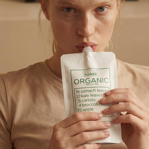 Salad Power organic smoothie pouch
