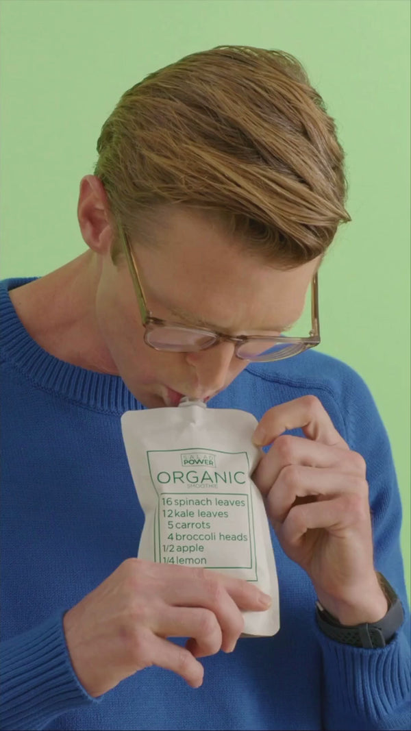SaladPower Salad Power USDA Organic Drink Your Vegetables Skip the Spring Mix Founder Stephan Lotfi