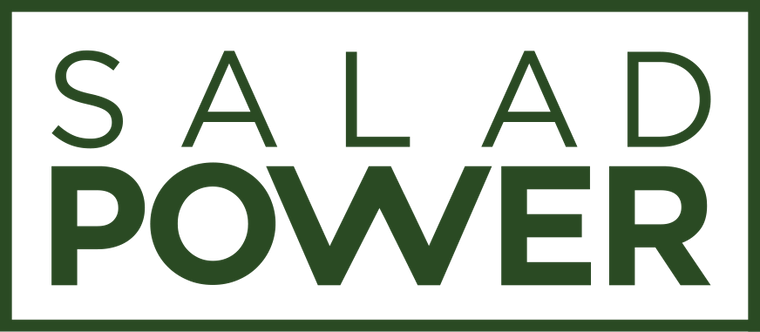 SaladPower® Logo, Salad Power, Drink Your Salad, Drink Your Vegetables, Organic Veggies, Organic Beverage, Organic Meal Replacement